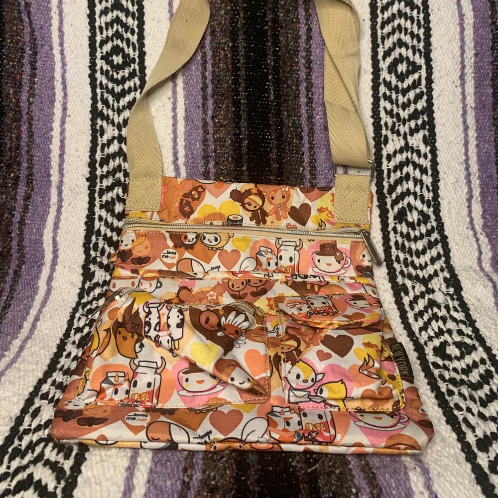 Toki Doki Latte Cross Body Bag